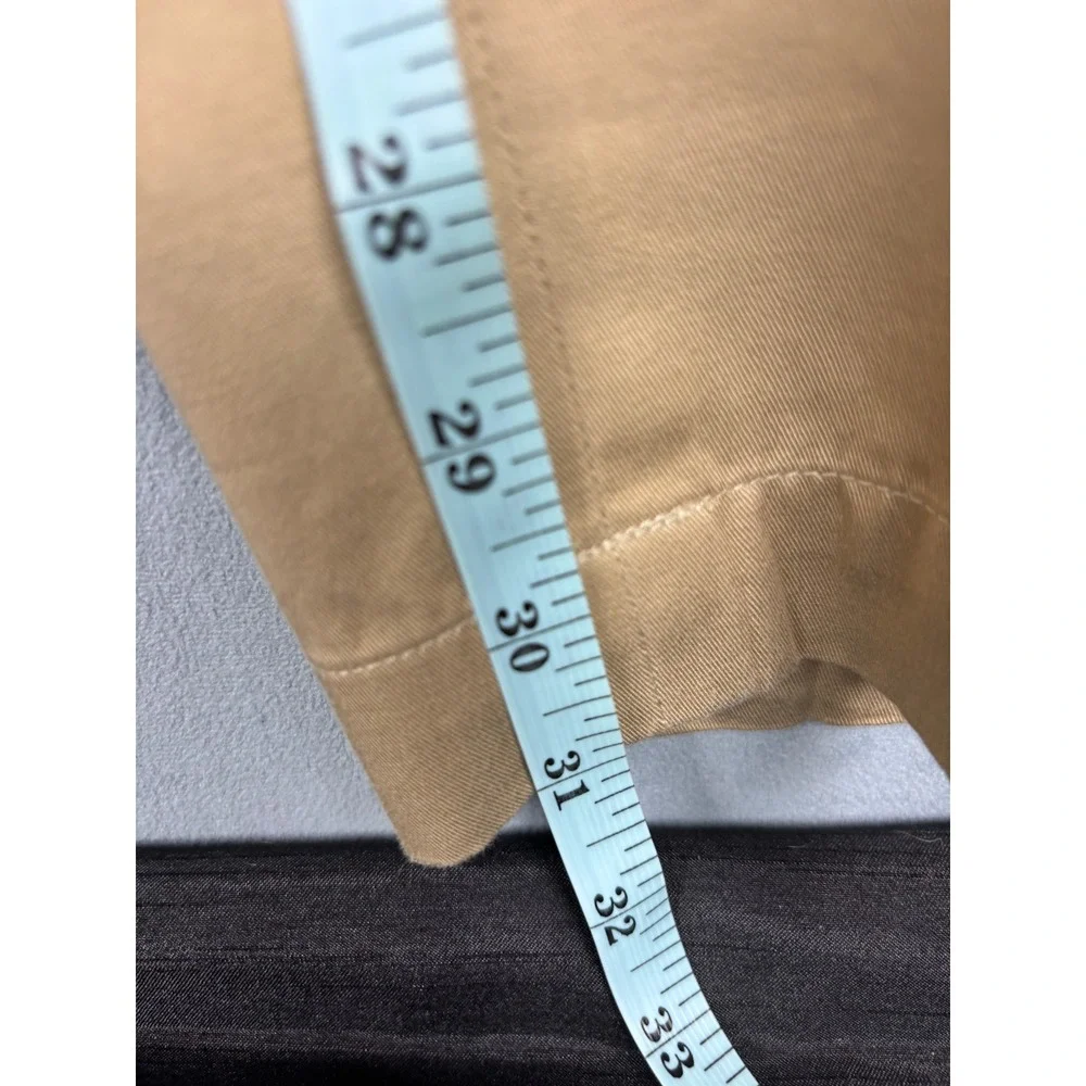 Polo Ralph Lauren Mens Khaki Chino Pants Tan Cotton Straight Leg 38x32